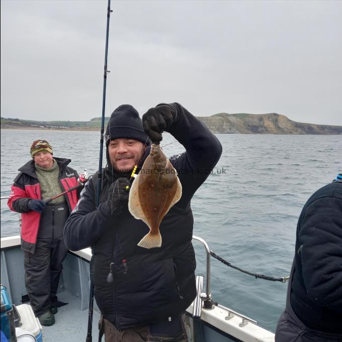 1 lb 8 oz Plaice by Unknown