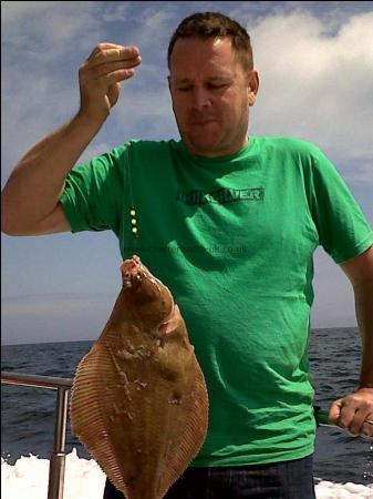 3 lb 6 oz Plaice by Unknown