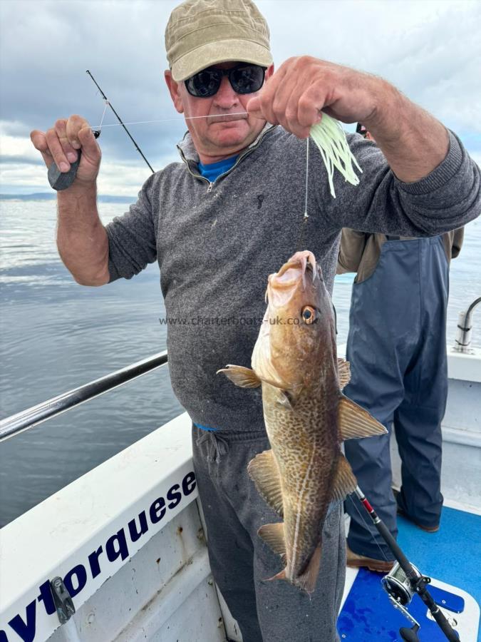 3 lb 8 oz Cod by Cliff.