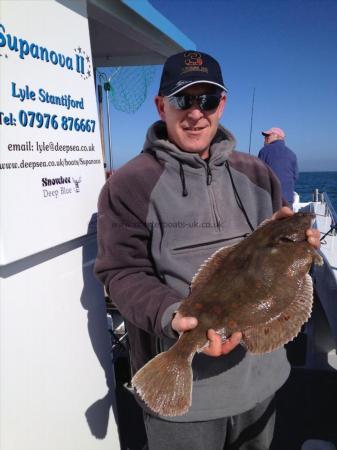 4 lb 4 oz Plaice by Lee