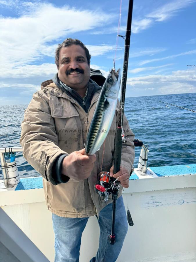 1 lb 3 oz Mackerel by Joseph.