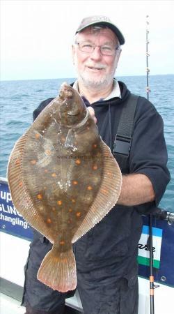 4 lb 3 oz Plaice by Chris Bale