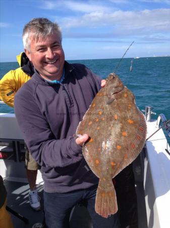 5 lb 6 oz Plaice by Unknown