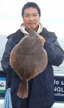 4 lb 12 oz Plaice by Dave Lam