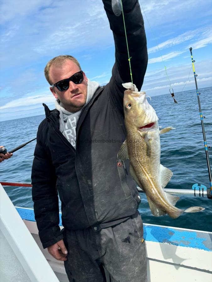 4 lb 6 oz Cod by Joe.