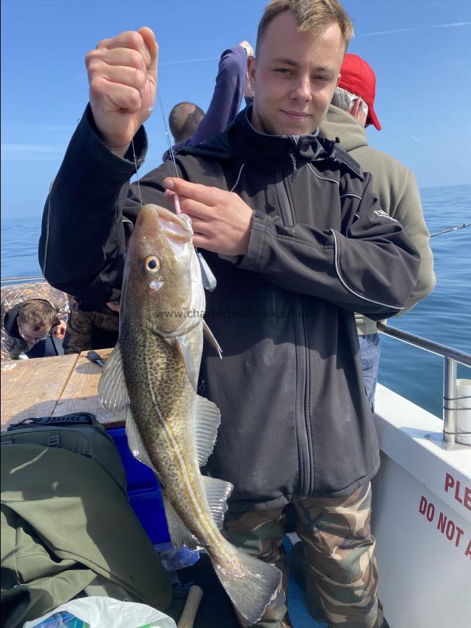 4 lb 3 oz Cod by Unknown