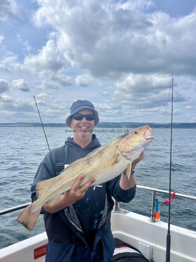 8 lb 12 oz Cod by Rob Waterworth