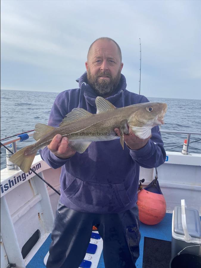 3 lb 12 oz Cod by Si England.