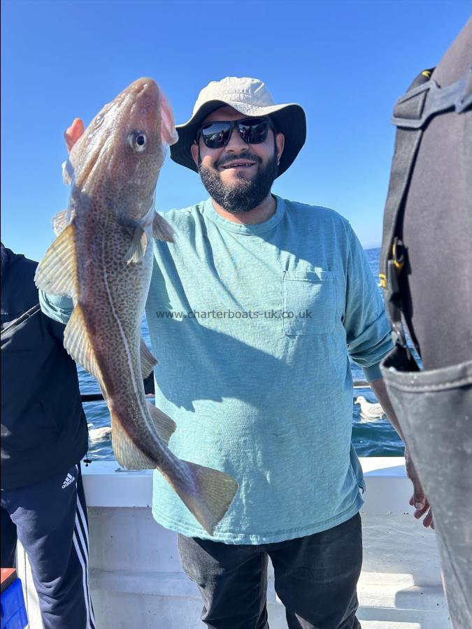 4 lb 5 oz Cod by Mubs.