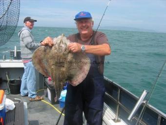 15 lb 2 oz Undulate Ray by Bernie