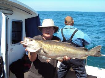 14 lb 8 oz Pollock by Ron Aley