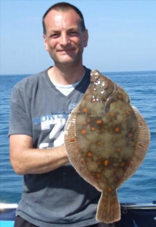 4 lb Plaice by Simon Darlington