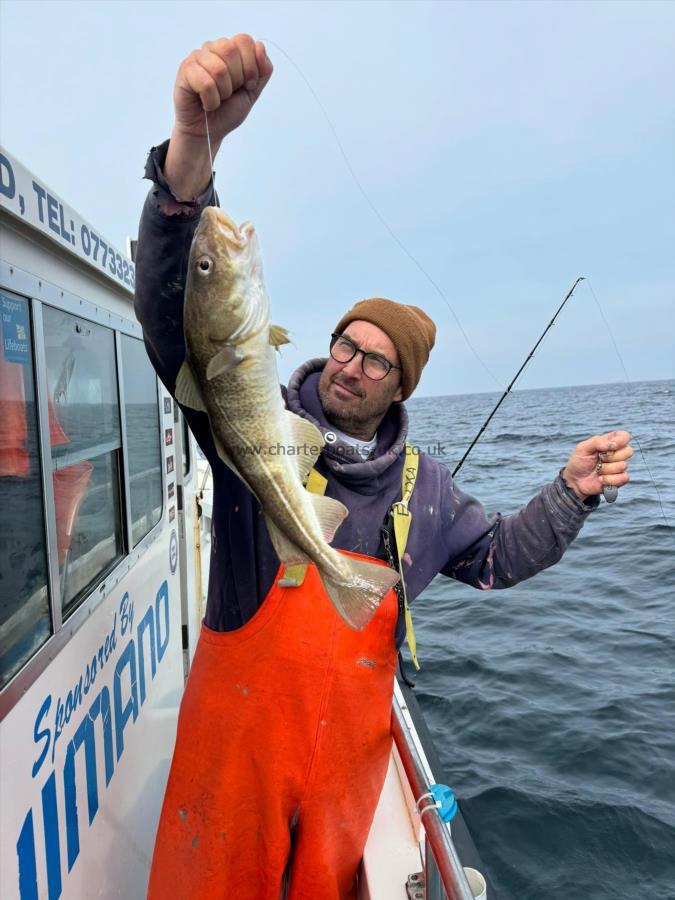 3 lb 8 oz Cod by Skipper.