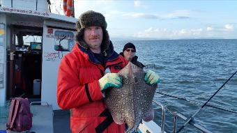 7 lb 9 oz Thornback Ray by Dave Banson