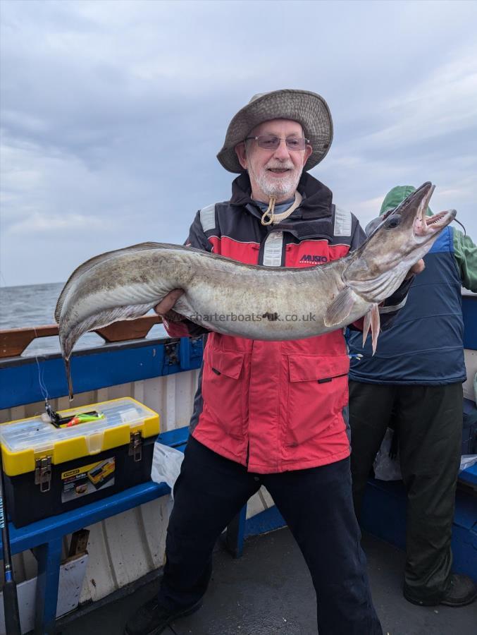 24 lb 10 oz Ling (Common) by Paul Lester