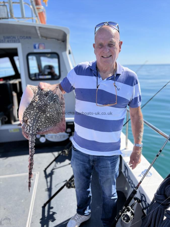 7 lb Thornback Ray by John Saunders