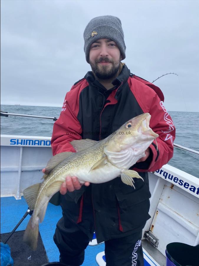 6 lb 3 oz Cod by Adam.