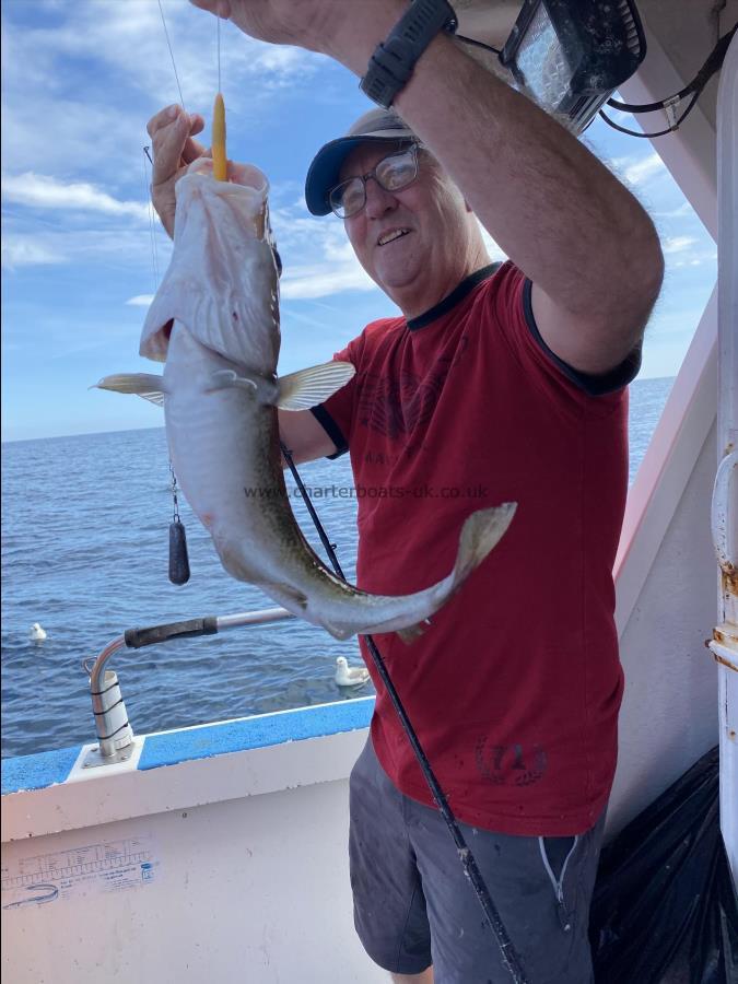 4 lb 6 oz Cod by Steve.