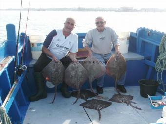 10 lb Thornback Ray by Ken & Roy