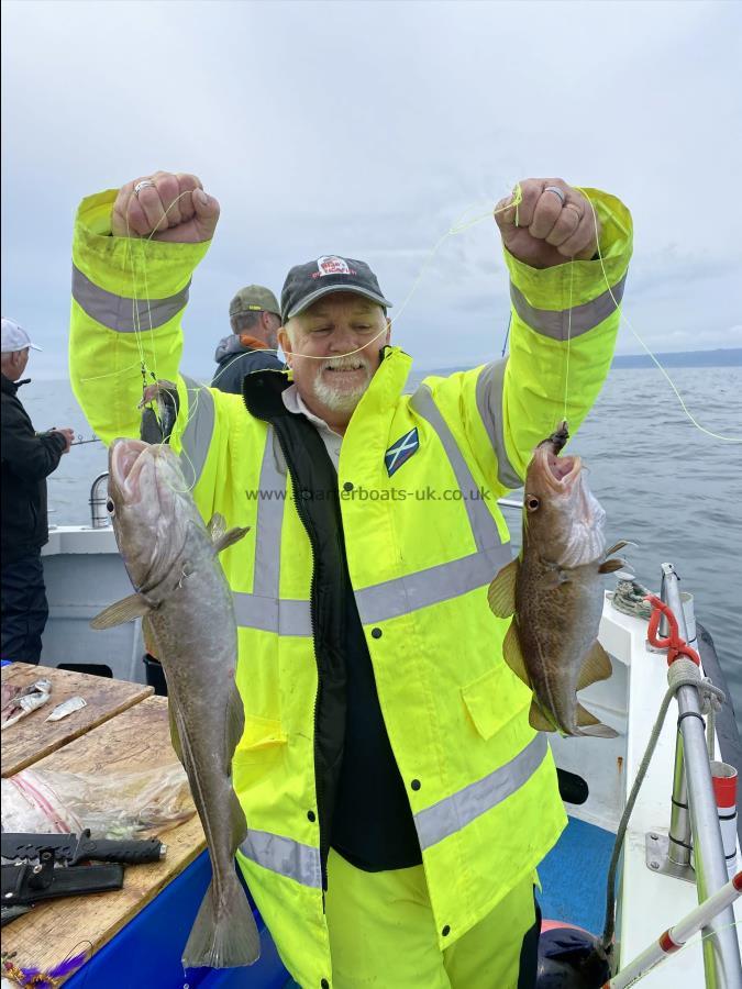 4 lb 11 oz Cod by Alan Keys.