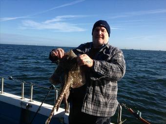 6 lb Thornback Ray by Jim Delany