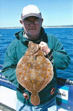 3 lb 14 oz Plaice by Charlie Coxon