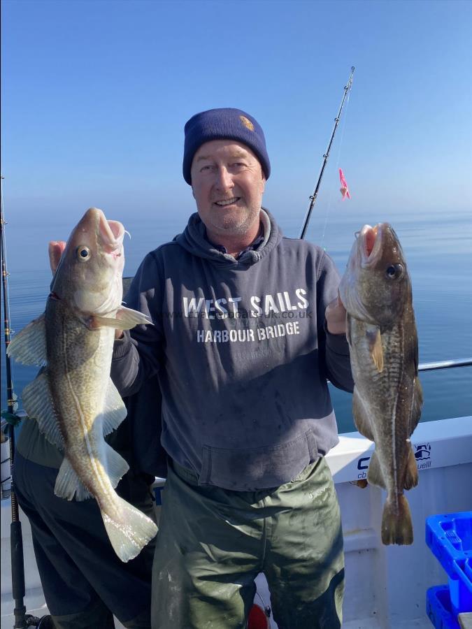 5 lb Cod by Chris Wake.