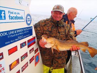 4 lb 11 oz Cod by Gareth from Wigan.