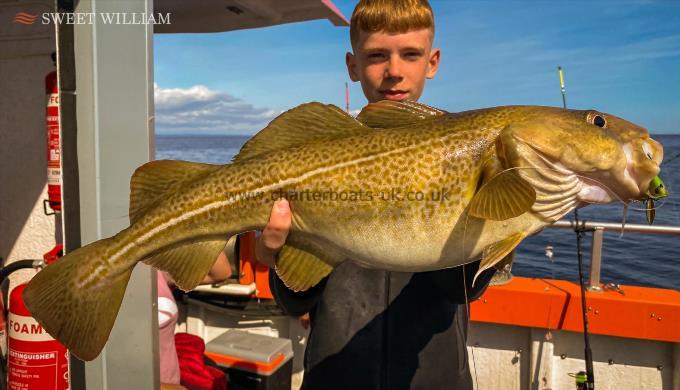 8 lb Cod by Henry Sharp