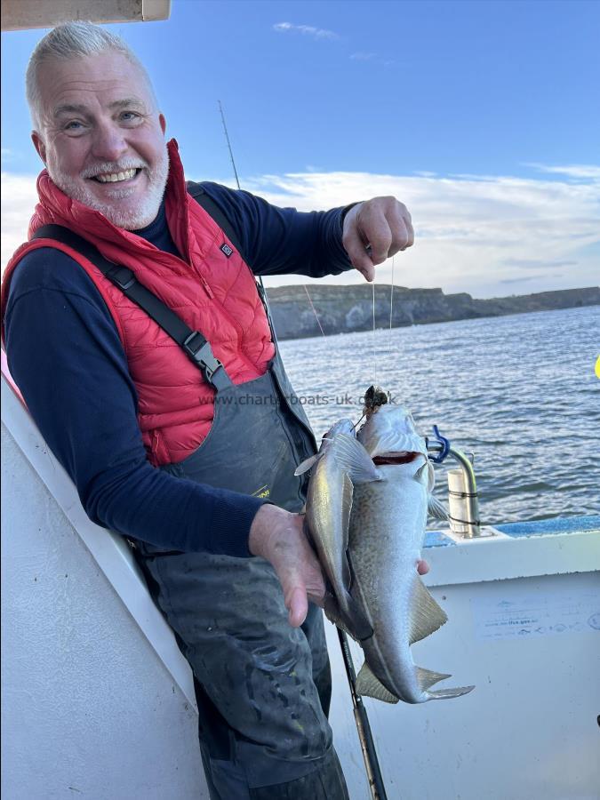 3 lb 8 oz Cod by John.