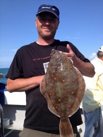 4 lb 11 oz Plaice by Steve