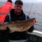 7 lb 10 oz Cod by Zak Burton.