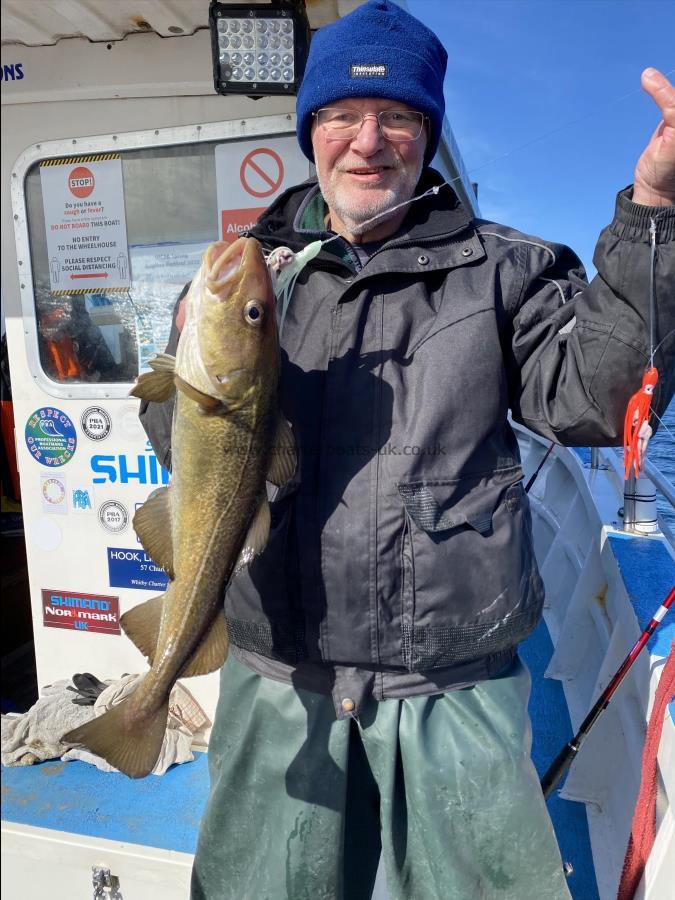 4 lb 2 oz Cod by James.