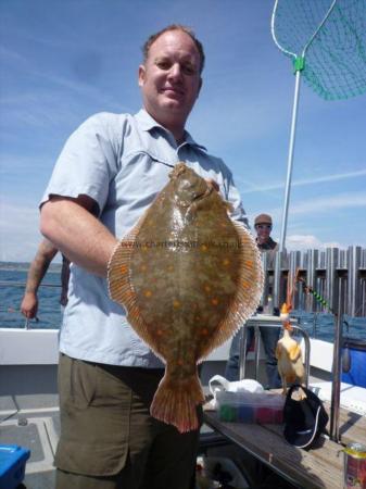 4 lb 12 oz Plaice by Ian Mccready