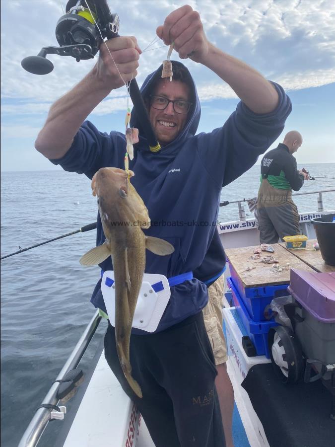 4 lb 4 oz Cod by Craig.