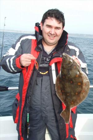 3 lb 12 oz Plaice by Rob Clowes