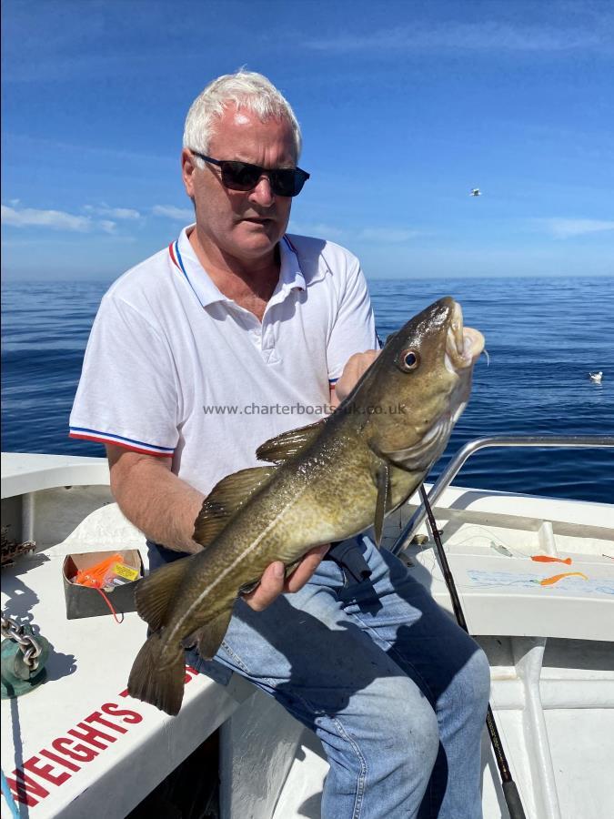 5 lb 3 oz Cod by Martin Ward.