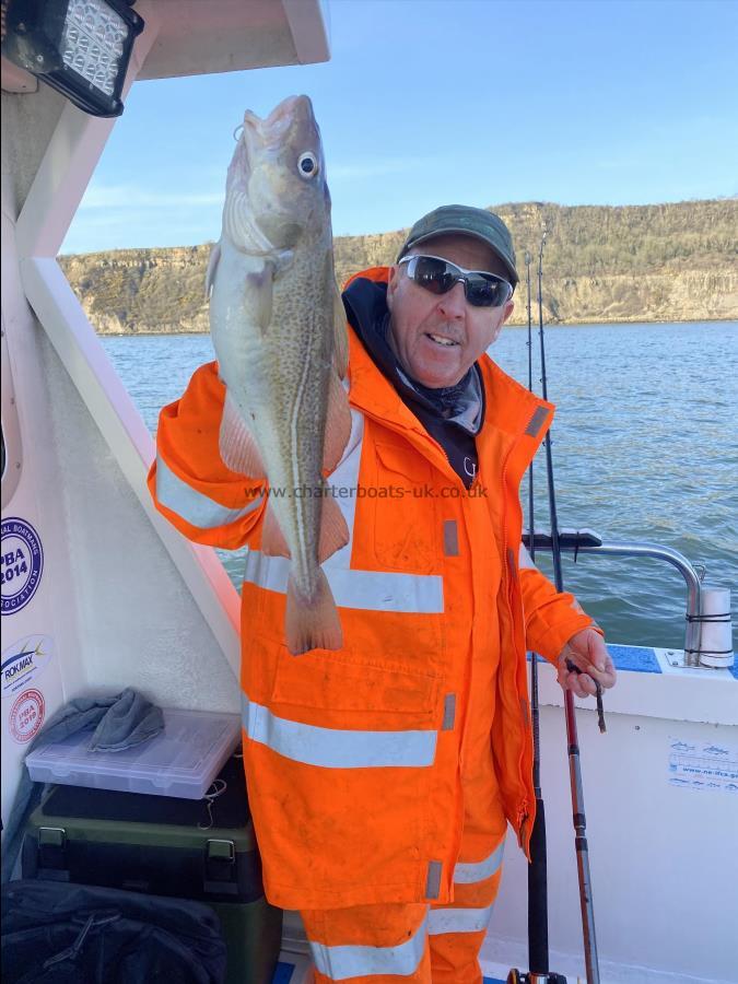 4 lb 8 oz Cod by Dave Sharp.