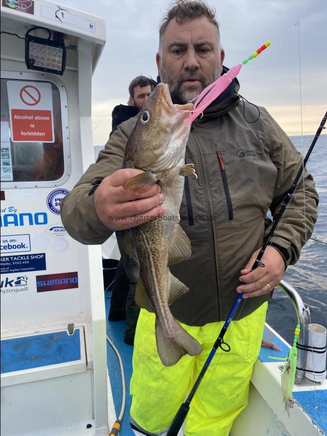 3 lb 14 oz Cod by Nick.