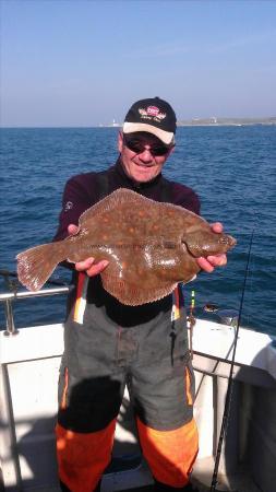 4 lb 8 oz Plaice by Simon Norman