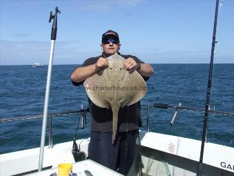 12 lb 8 oz Blonde Ray by Skippers can catch too!!