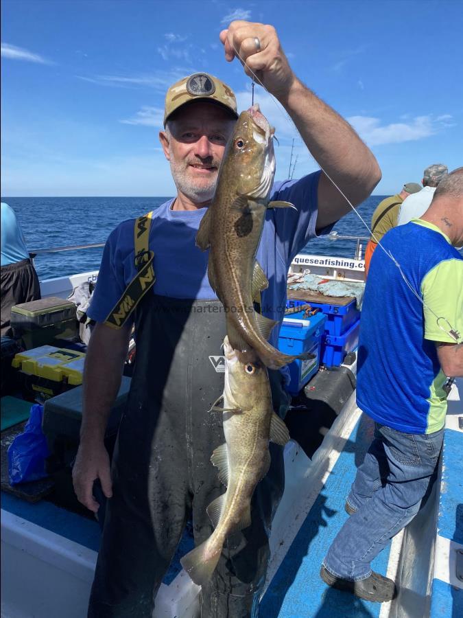 3 lb 10 oz Cod by Guy Wrightson.