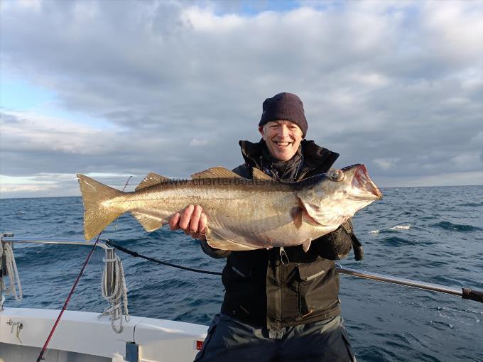 14 lb Pollock by David Lee