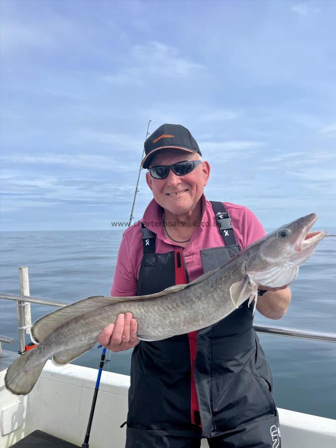 8 lb 12 oz Ling (Common) by Martin Rutland