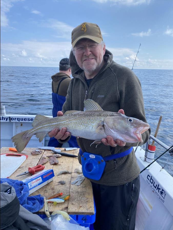 4 lb Cod by Ian Wallace.