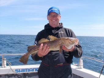 3 lb 8 oz Cod by Carl from Hull.