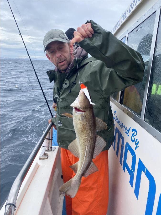 3 lb 12 oz Cod by Mat Spinks.