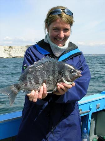 3 lb 1 oz Black Sea Bream by Unknown