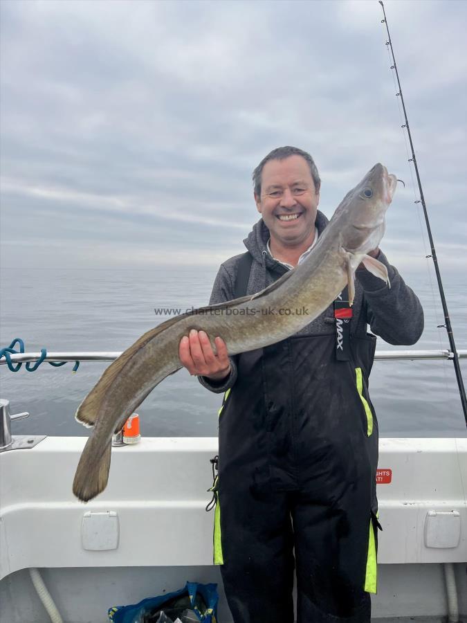 10 lb 8 oz Ling (Common) by Keith Pickering