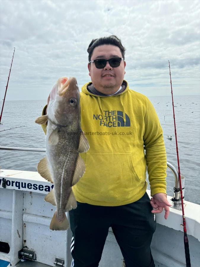 4 lb 2 oz Cod by Unknown